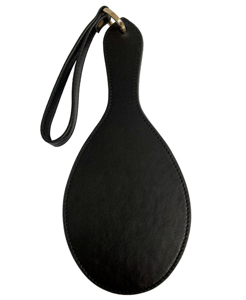 Leather Spanking Paddle Black