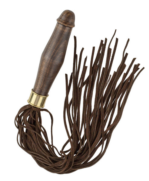 Satyr Chocolate Suede Postulant Flogger