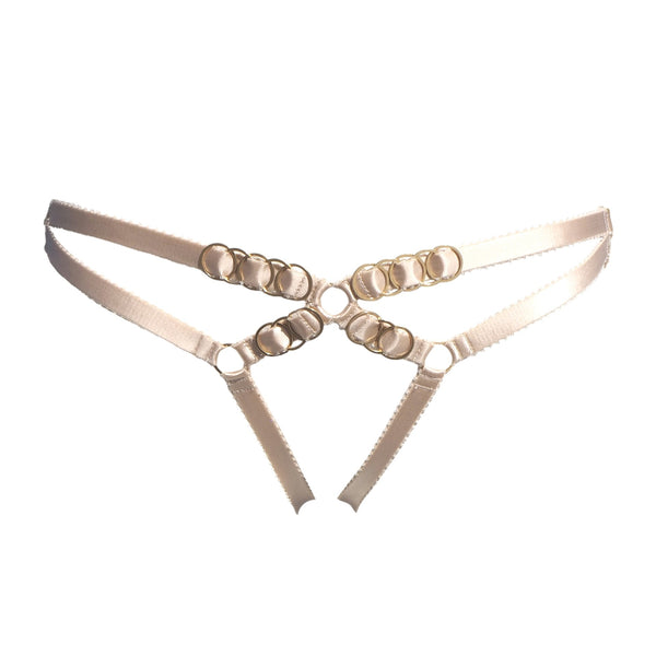 Peaches & Pearl Ouvert Harness Brief