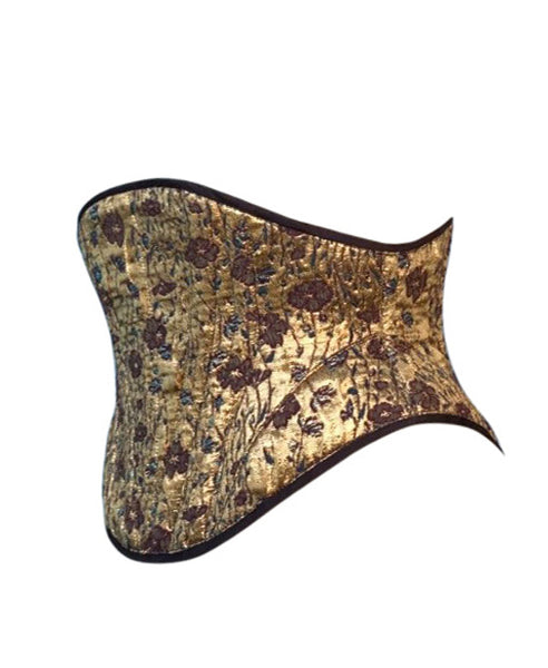 Gold floral Jacquard Waspie