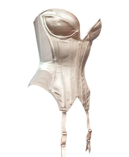 Merry Widow Corset Pearl