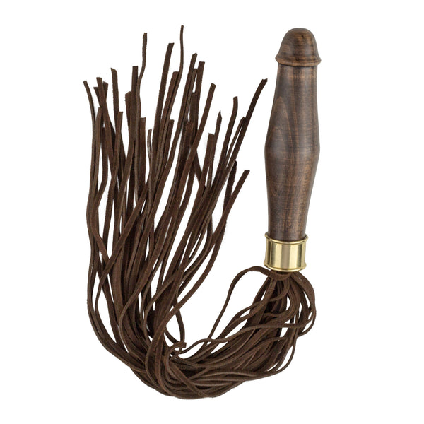 Satyr Chocolate Suede Postulant Flogger