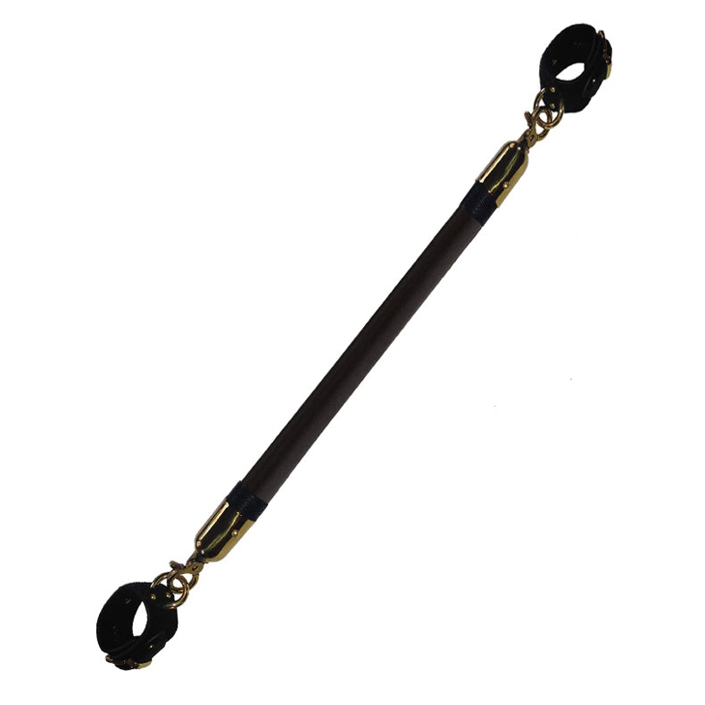 Medium Luxury Spreader Bar with Cuffs Set Black